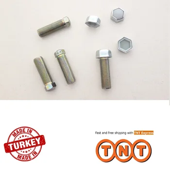 

1 Set 8 Pcs Steering Lock Stop Cap Cover Caps and Bolt Bolts for Navara D22 4WD 40039-2S610 400392S610 400382S66C 40038-2S66C