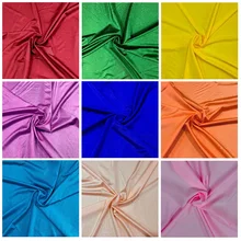 Блестящий спандекс лайкра ткань, 176 gsm, 4 способ растягивания, 50x150 см, текстиль для купальников, танцевальные костюмы