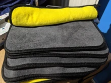 Toalla de microfibra profesional de alta calidad, paño de limpieza grueso, toalla de secado, absorbente, de felpa de doble cara para coches