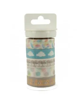 

ADHESIVE TAPES TO DECORATE CRAFTS SCRAPBOOKING 5 UD 5X15 MM