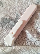 MINKYS-Mini cuchillo de bolsillo con Gato Kawaii, utensilio de utilidad artística, caja Express, cortador de papel, hoja rellenable para envolver, papelería