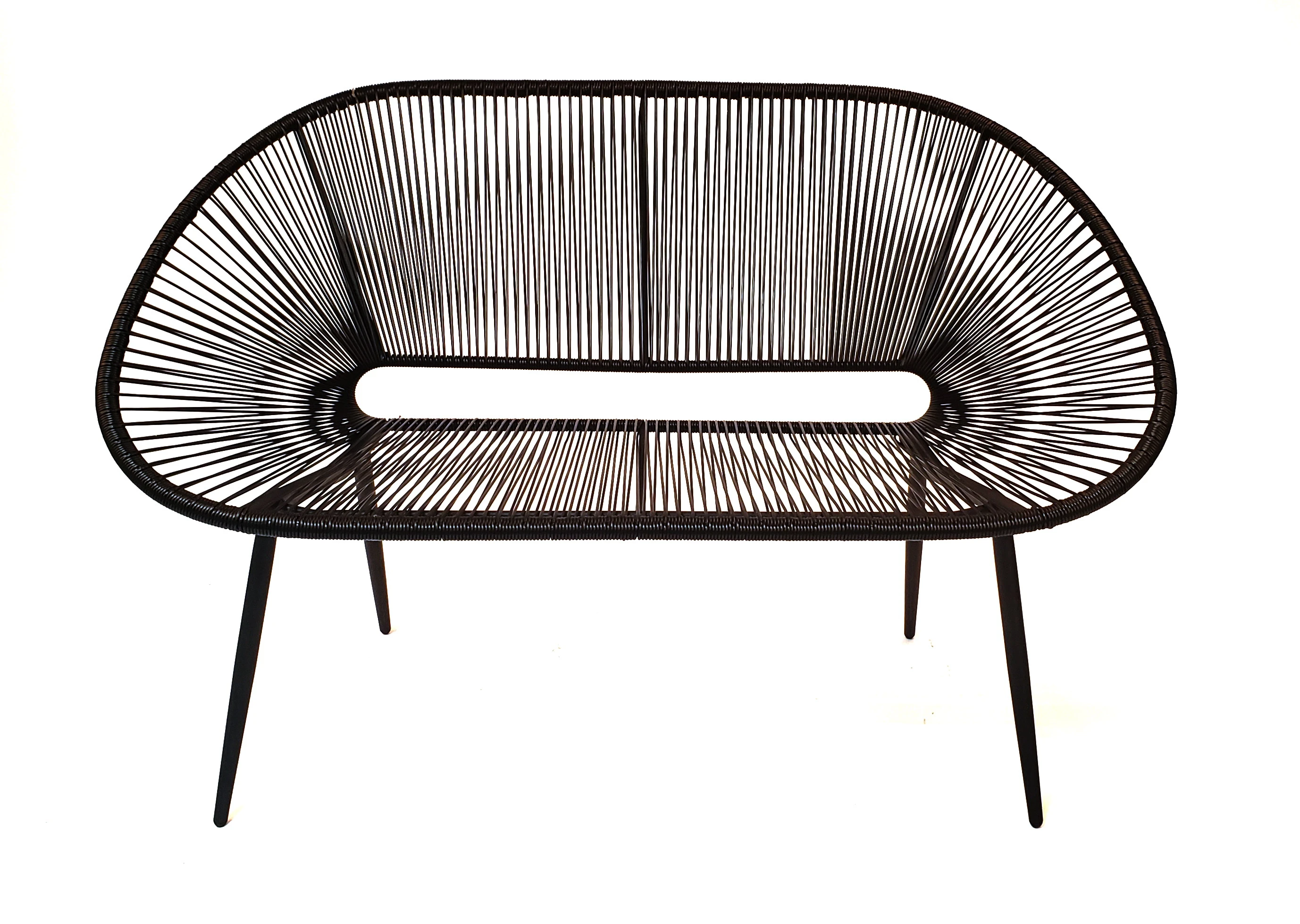 Acapulco Wicker Rope Bench atelieryuwa.ciao.jp