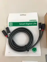 UGREEN Bluetooth Receiver 2rca-Adapter Music Streaming-Sound Low-Latency Aptx Ll Wireless