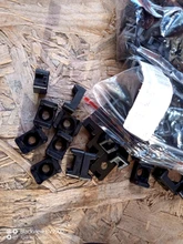 100Pcs Black 4.5mm Width Cable Tie Saddle Type Mount Base Wire Holder USB Charging Data