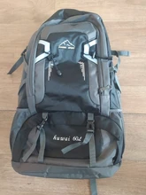 Mochila impermeable de 60L para hombre, unisex, mochila de viaje, bolsa de deporte, al aire libre para escalada, montañismo, senderismo, Camping