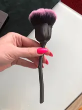 LAIKOU-cepillo de polvo para manicura rosa, brochas para colorete en polvo, Gel para uñas a la moda, accesorios de Material para uñas