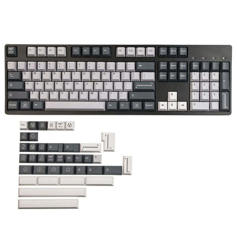 Dye, Teclado Mecânico, Interruptor MX, 61, 64, 68, 87, 104, 104 Chaves