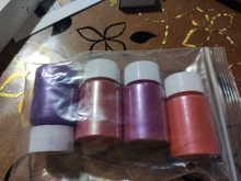 Polvo de Mica en 20 colores, pigmento de perla para tinte de resina epoxi, polvo Mineral de Mica Natural, bricolaje, Material de molde epoxi brillante para hacer joyas