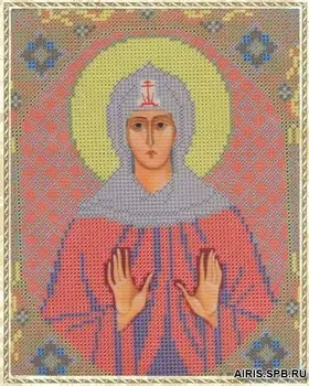 

C9154 set for embroidery with beads 'St. PRP. MCH. Евдокия'