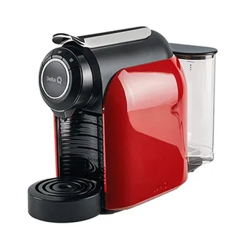 

Cafetera delta qool evolution roja - para cápsulas cafe/te delta q - 1200w - deposito 1l - volúmenes programables