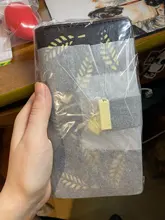 Cartera larga de piel sintética para mujer, bolso dorado con hojas ahuecadas, monedero, tarjetero