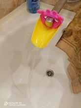 Juguetes de baño de silicona para bebés, extensor de grifo para niños, lavamanos, lavabo de goma, grifo de Alcance del agua