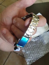 CHRONOS-Relojes de lujo para mujer, pulsera de mano femenina de acero inoxidable con diamantes de imitación, reloj de negocios con movimiento de cuarzo japonés, correa de 200mm, resistente al agua