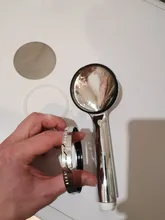 MJEBM-accesorios de baño ABS, boquilla presurizada de ducha de alta presión, ahorro de agua, lluvia, cromado, 1 ud.