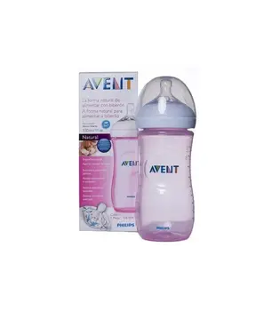 

Biberon Pp Natural Philips Avent 330 Ml pink
