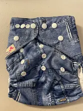 [Littles & Bloomz]-pañal lavables para bebés, cubierta de pañal de bolsillo de tela Real reutilizable, trajes de envoltura de pañales de nacimiento a orinal, insertos de pañal de talla única