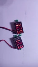 Panel-Meter-Gauge Voltmeter Display-Module Digital Motorcycle Mini DC0-100V Blue DIY