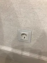 Power-Socket Glass-Panel Livolo Eu Wall Standard White 16A Crystal AC No 110--250v No-Logo