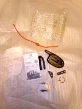 Versión para Rusia zx1055 caja llavero para el Sheriff ZX1055 coche lcd remoto dos forma de sistema de alarma para coche envío gratis