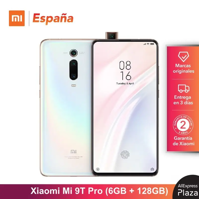  [Global Version for Spain] Xiaomi Mi 9T Pro (Memoria interna de 128GB RAM de 6GB Triple cámara tras