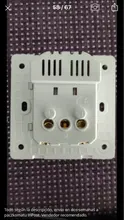 Indicator Panel Outlet Power-Socket Wall Gold Dual-Usb Black White 16A 5V Grey Gray EU