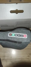 Jinkairui, almohada de masaje eléctrica para espalda y cuello con calefacción por infrarrojos, dispositivo Shiatsu, masajeador de salud Cervical, relajación