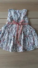 Girls Dress Clothing Party-Suits Costume Children Bear Leader Butterfly Floral Kid Summer