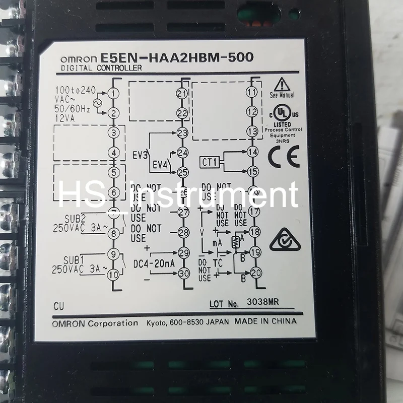 E5EN-HAA2HBM-500 Контроллер Температуры Omron AC100-240