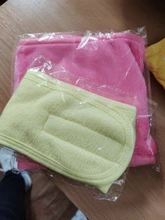 Cinta para la cabeza para extensión de pestañas, diadema de tela de felpa para Spa, toalla elástico para maquillaje con cinta mágica, accesorios de maquillaje