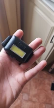 Mini faro LED COB de 3 modos, linterna para cabeza, resistente al agua, para acampar al aire libre, pesca nocturna