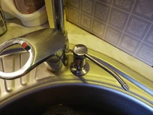 Liquid-Soap-Dispenser Bottle Sink Pump Stainless-Steel Complete Kitchen Counter Deck