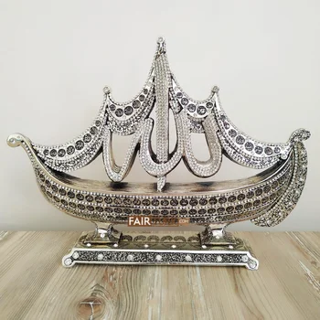 

Silver Color Allah Name Muslim Art Gift Sculpture
