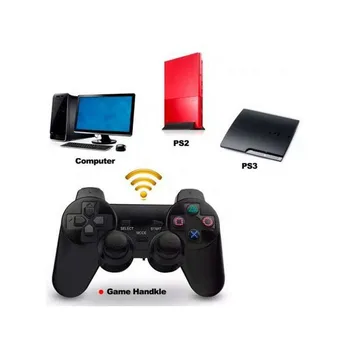 

Wireless joystick game controller compatible PS2 PS3 computer pc joypad