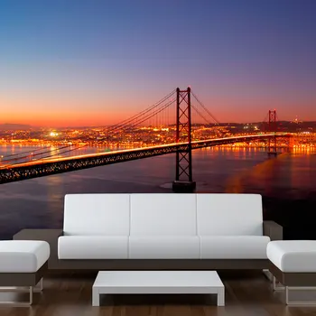

Wall mural-Bay Bridge - San Francisco - 250x193 cm