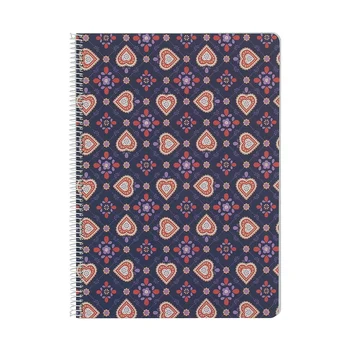 

Notebook A4 hard cover purple Scratcher