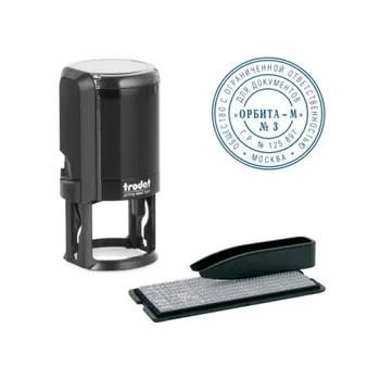 

Printing 4642/DB typo Printy 4.0 R1,5 self-printing Dia. 42mm, 1,5 circle