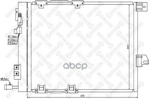 10-45015-Sx_=Ns94384=Ola5251=Gr925234 [09119176]!Радиатор Конд