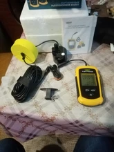 El Envío Gratuito! FFC1108-1 Venta Caliente de Alarma 100 M Portable Sonar LCD Buscador de Buscadores de Los Pescados señuelo de la Pesca de Pesca Ecosonda