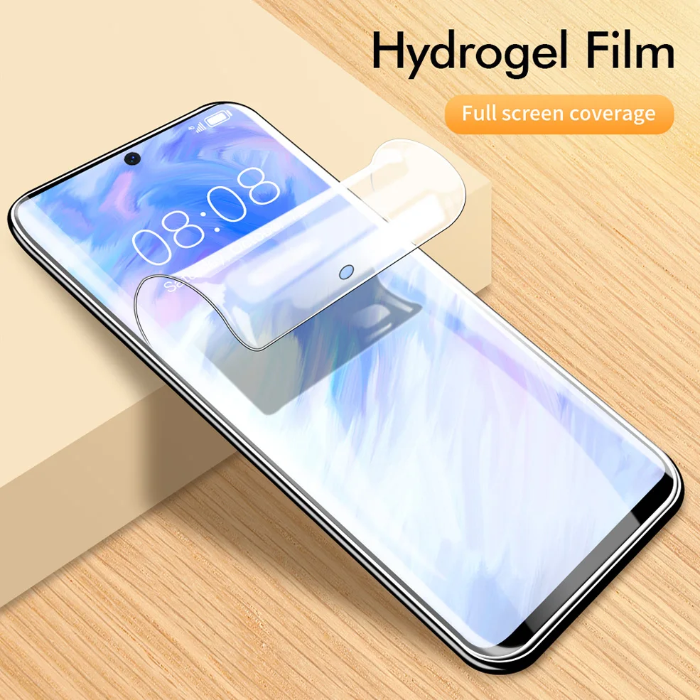 3PCS 100D Hydrogel Film For Samsung Galaxy S8 S9 S10 S20 Plus Screen Protector A70 A50 A90 5G Note 9 10 Not Glass | Мобильные