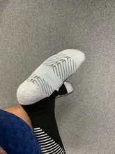 Calcetines deportivos profesionales para hombre y mujer, calcetín largo de esquí térmico, ciclismo de montaña al aire libre, ciclismo, correr, fútbol, color negro y rojo