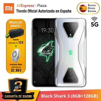 

[Versión Global para España] Black Shark 3 (Memoria interna de 128 GB, 8GB de RAM, Snapdragon 865, 65W Hyper Charge 4720)
