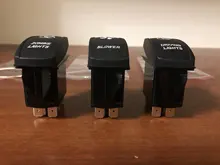 Marine-Switch Boat Truck Led-Light Carling Waterproof 5pin with Dual Bar 1PC 12V 24V