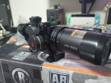 Indicador de ángulo de mano derecha para Rifle, mirilla de nivel de burbuja compatible con anillos de montaje de 2021mm/30mm para HT2-0047 óptico, 25,4