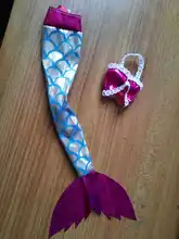 33 Item/Set Doll Accessories = 8Pcs Shoes + 4 Necklace 4 Glasses 1 Mermaid Tail Dress