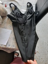 Swimwear Monokini Beachwear Bathing-Suits Retro Plus-Size Women Solid Vintage New 4XL