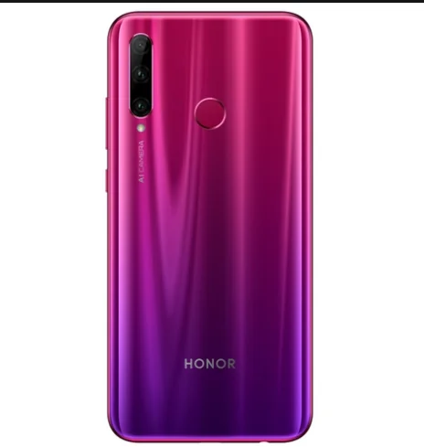 Мерцающий красный Смартфон HONOR 10i 4/128Gb - Цвет: Мерцающий красный