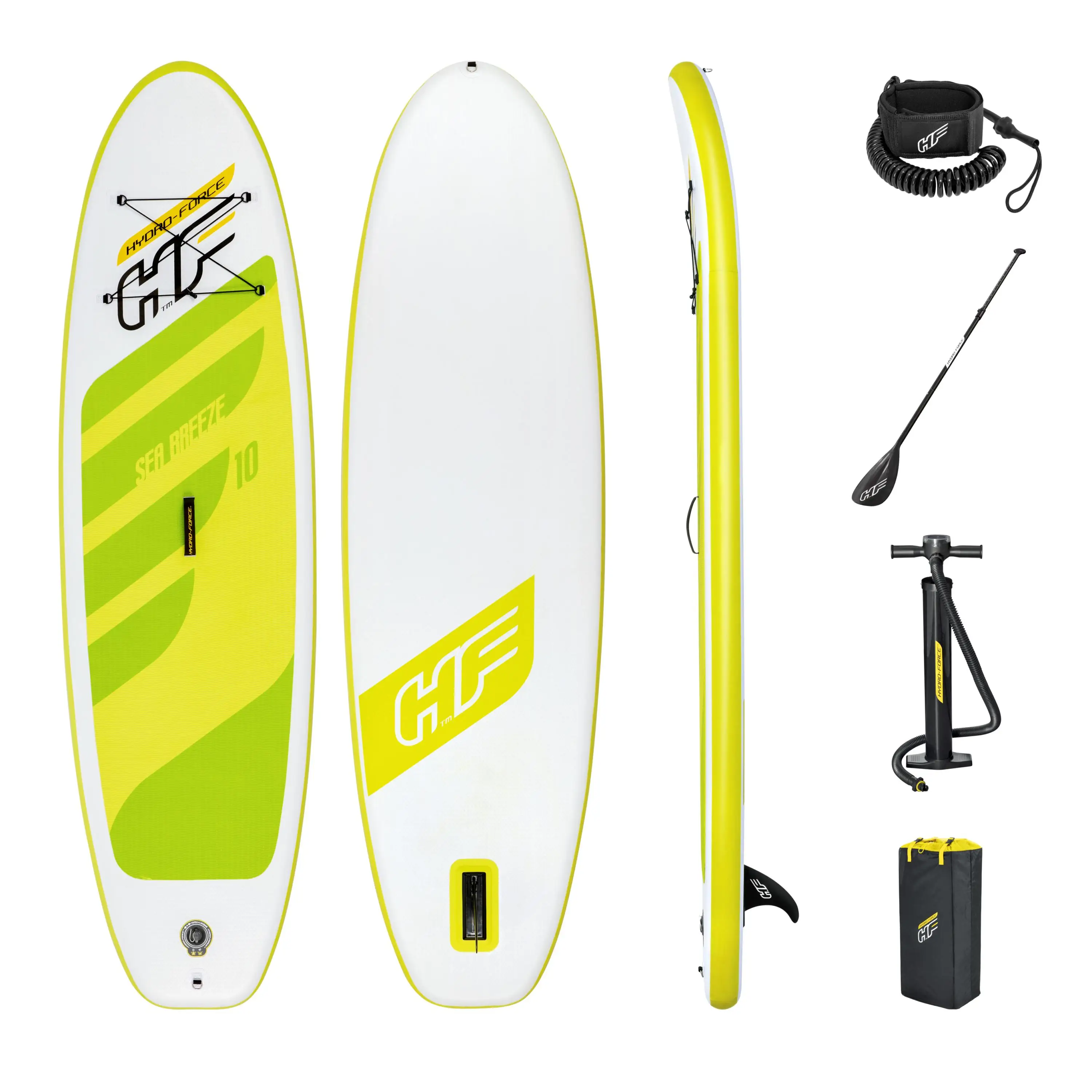 Надувная SUP-доска Bestway &quotSea Breeze&quot 65340 305х84х12см насос весло лиш ремнабор сумка до