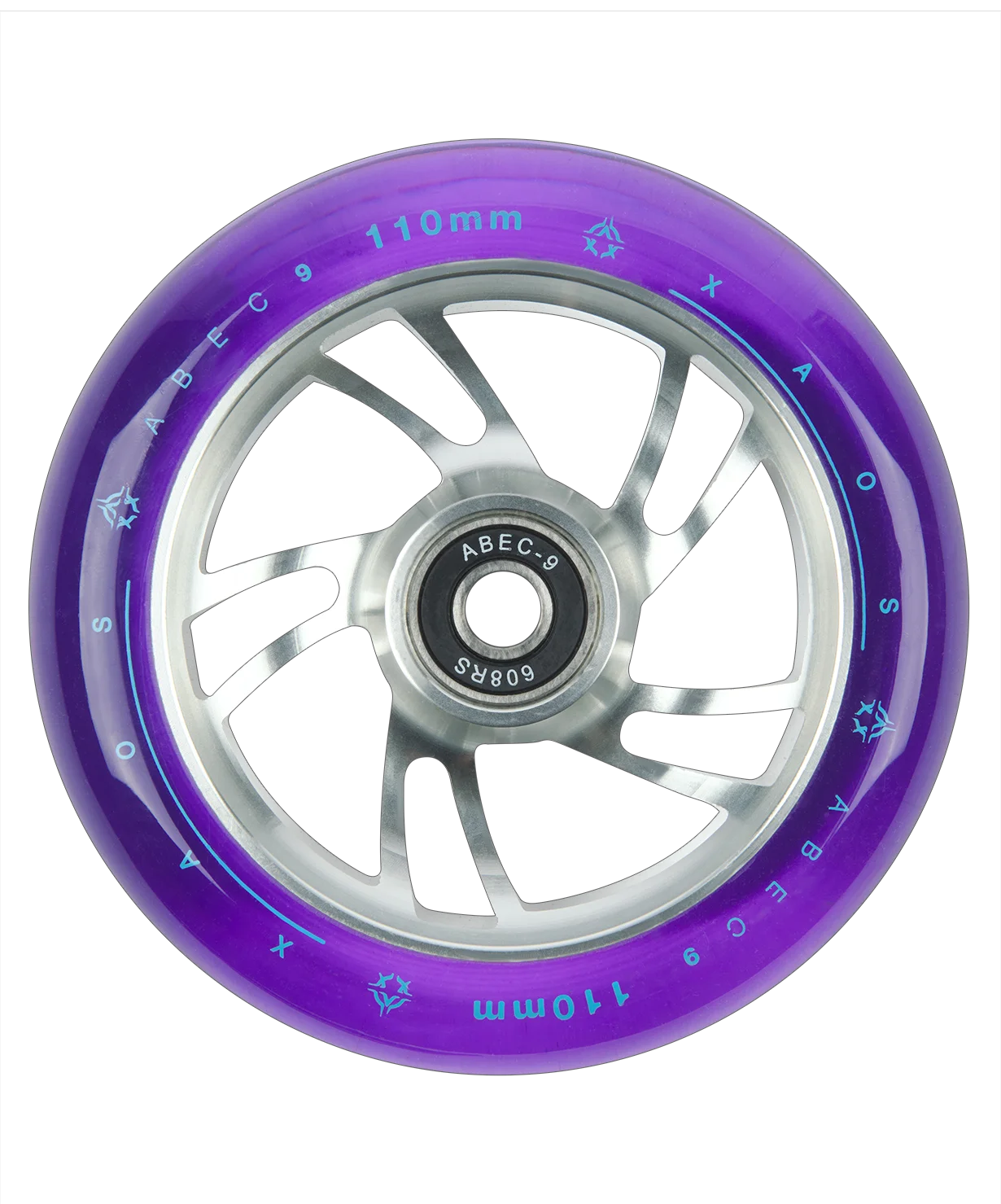 Колесо для трюкового самоката Fusion Purple 110 мм | Спорт и развлечения