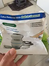 Recortador eléctrico de piel dura para pies, herramienta recargable para el cuidado de los pies, removedor de callos