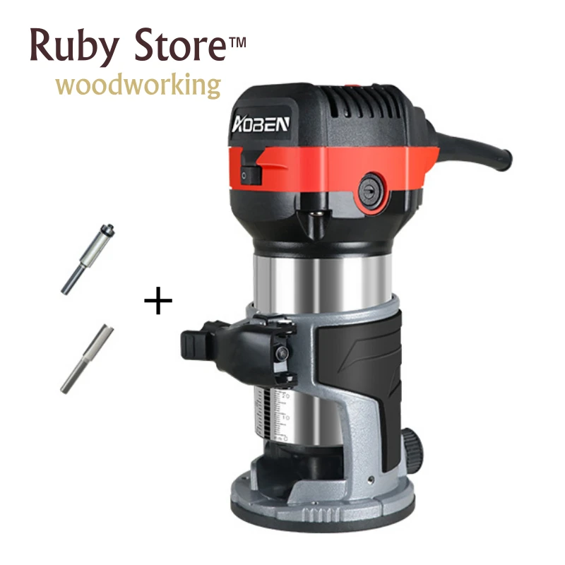 

Palm Router Trimmer 710W, 1/4" Collet, Woodworking
